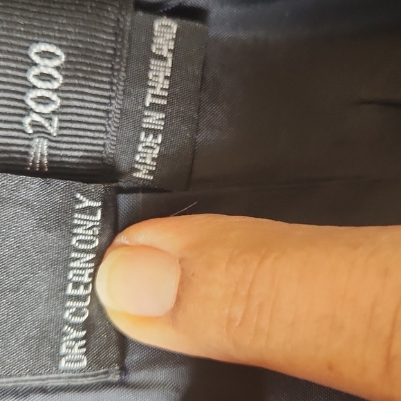 Focus 2000 Women's Vintage Black ButtonFront Mandarin Collar BlazerJacket Size10 - Picture 11 of 16